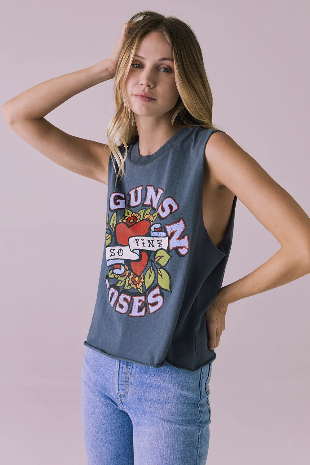 Guns N' Roses So Fine Tank sold by Chaser product image thumbnail 5