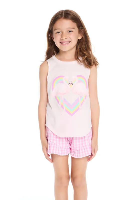 Flamingo Love Tank sold by Chaser