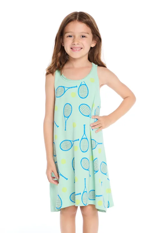 Allover Tennis Tank Dress sold by Chaser