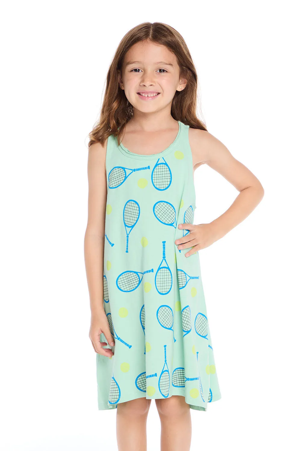 Allover Tennis Tank Dress sold by Chaser