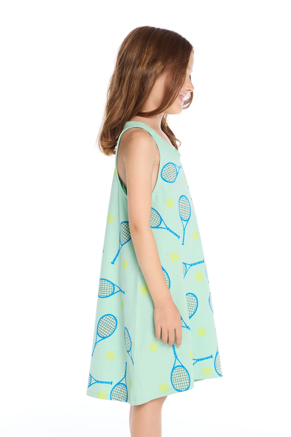 Allover Tennis Tank Dress sold by Chaser product image thumbnail 2