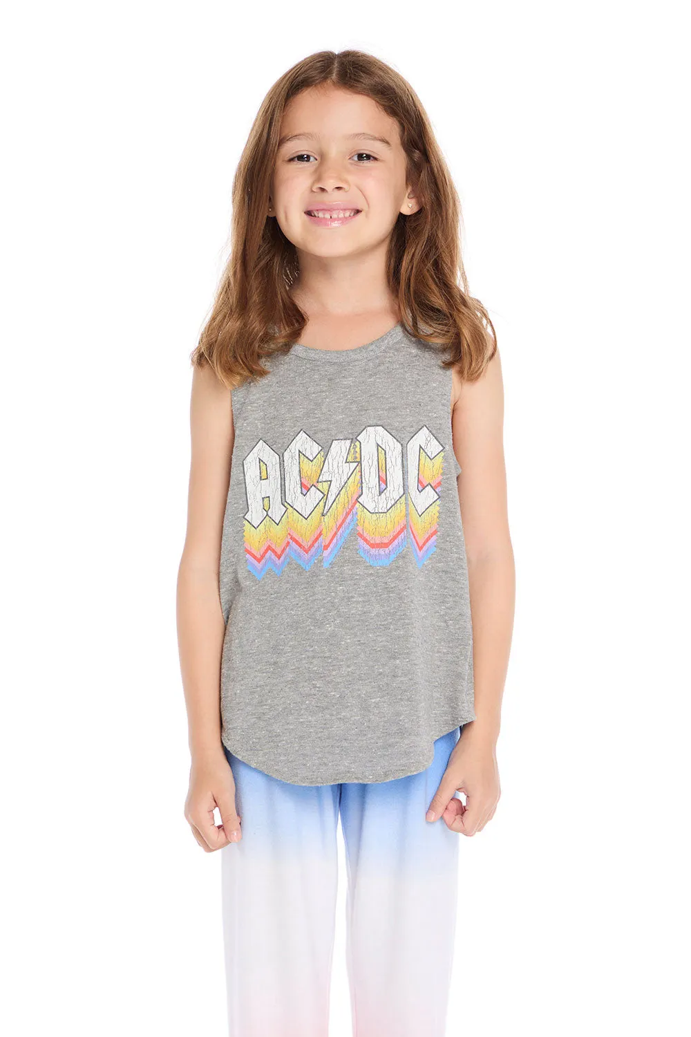 AC/DC Logo Fade Tank sold by Chaser