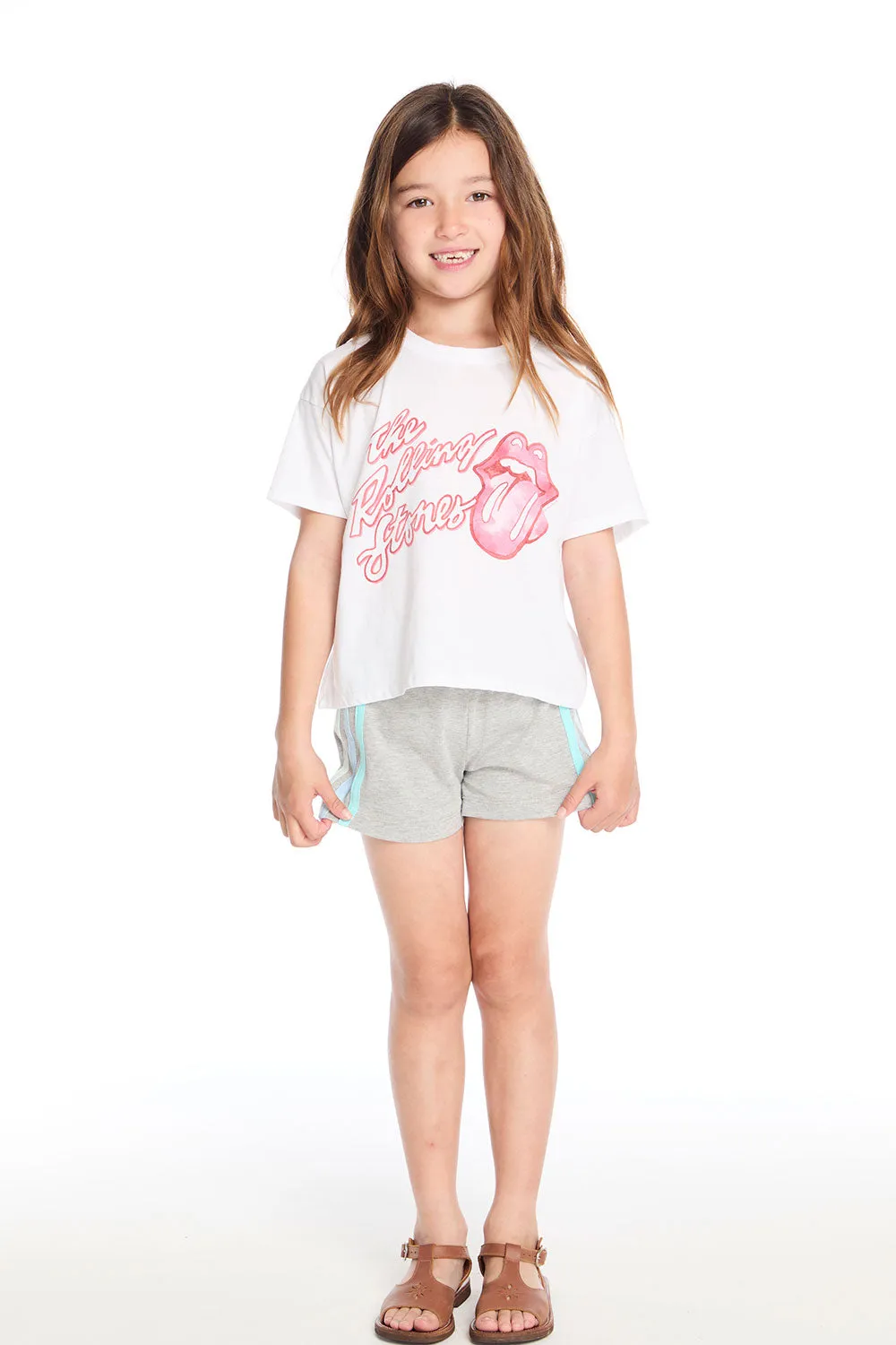 Rolling Stones Painterly Tongue Logo Tee sold by Chaser product image thumbnail 4