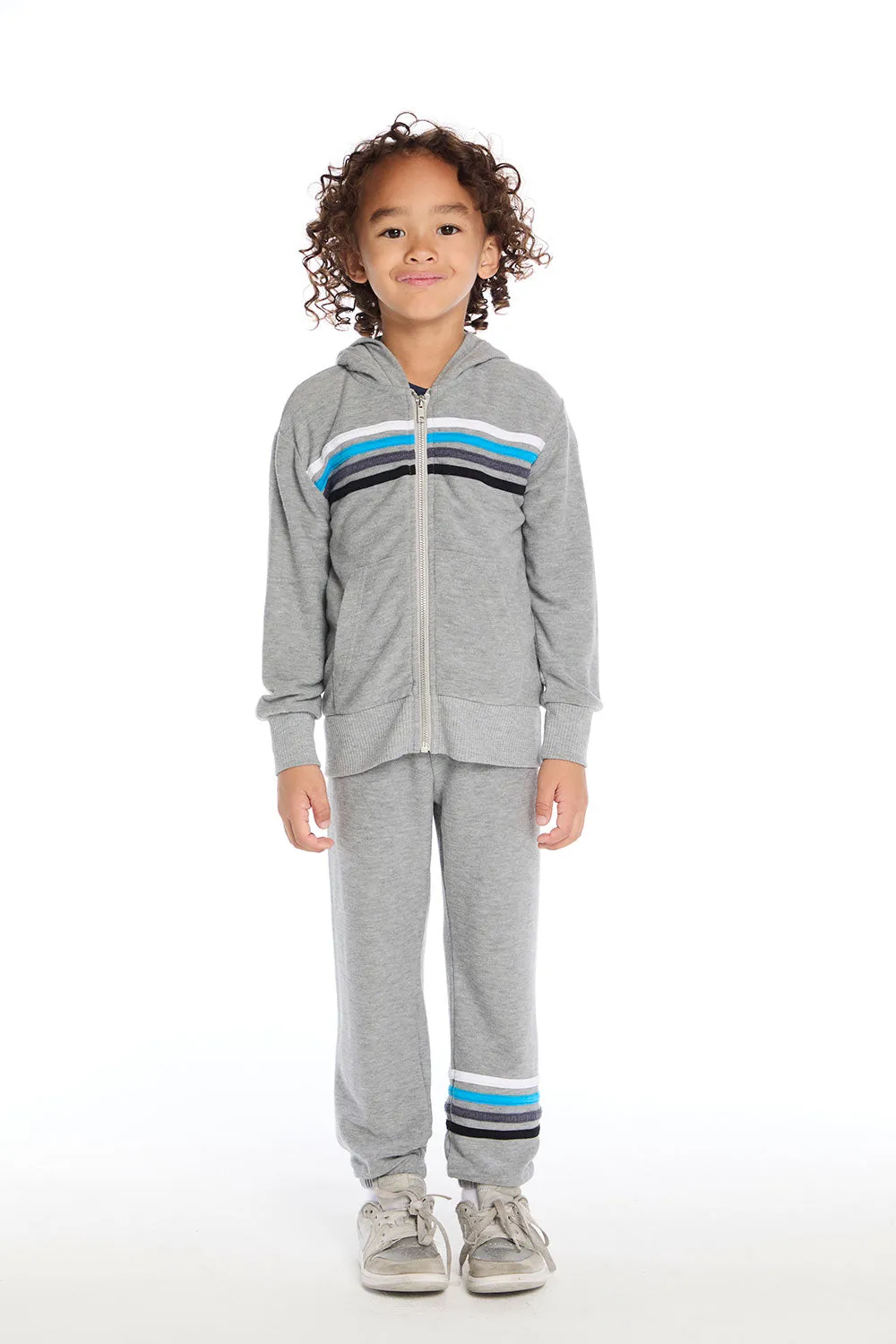 Paxton Heather Grey Hoodie sold by Chaser product image thumbnail 4