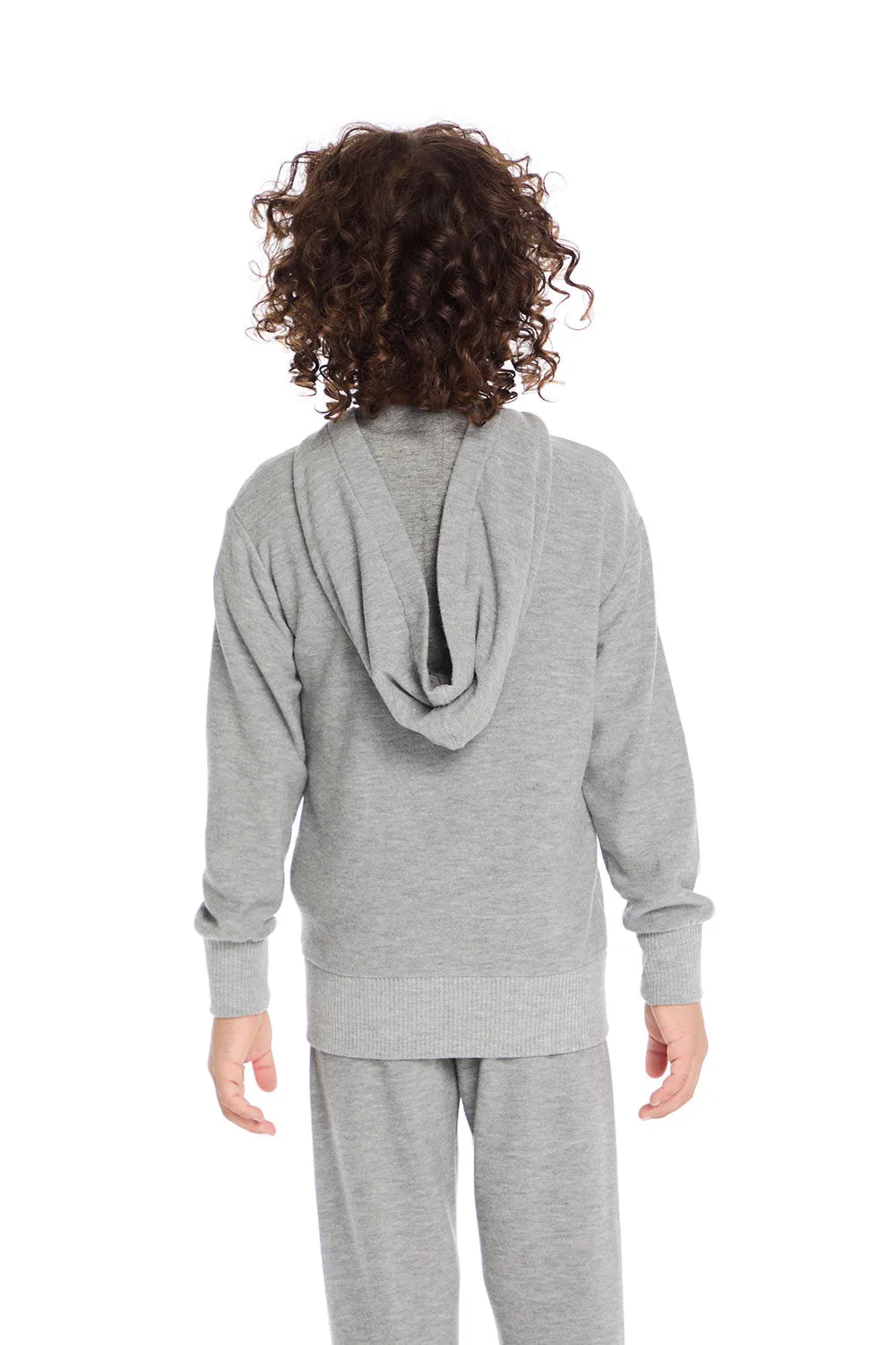 Paxton Heather Grey Hoodie sold by Chaser product image thumbnail 3
