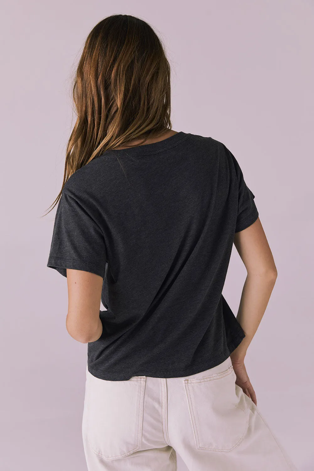 Daisy Heart Tee sold by Chaser product image thumbnail 3