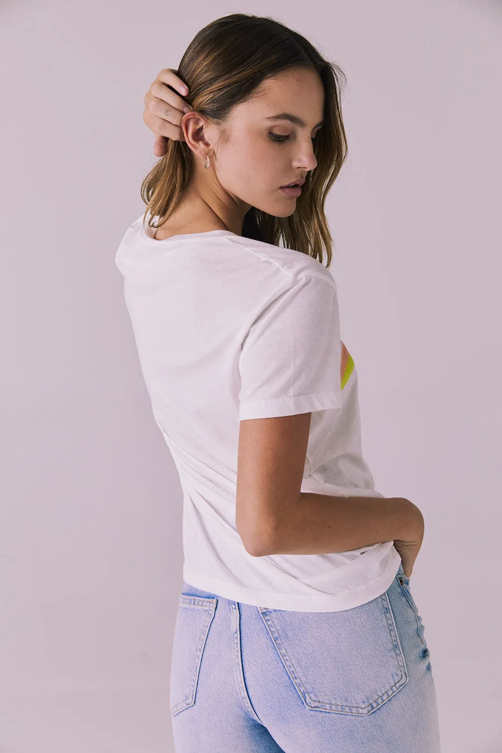 Retro Lightning Tee sold by Chaser product image thumbnail 3