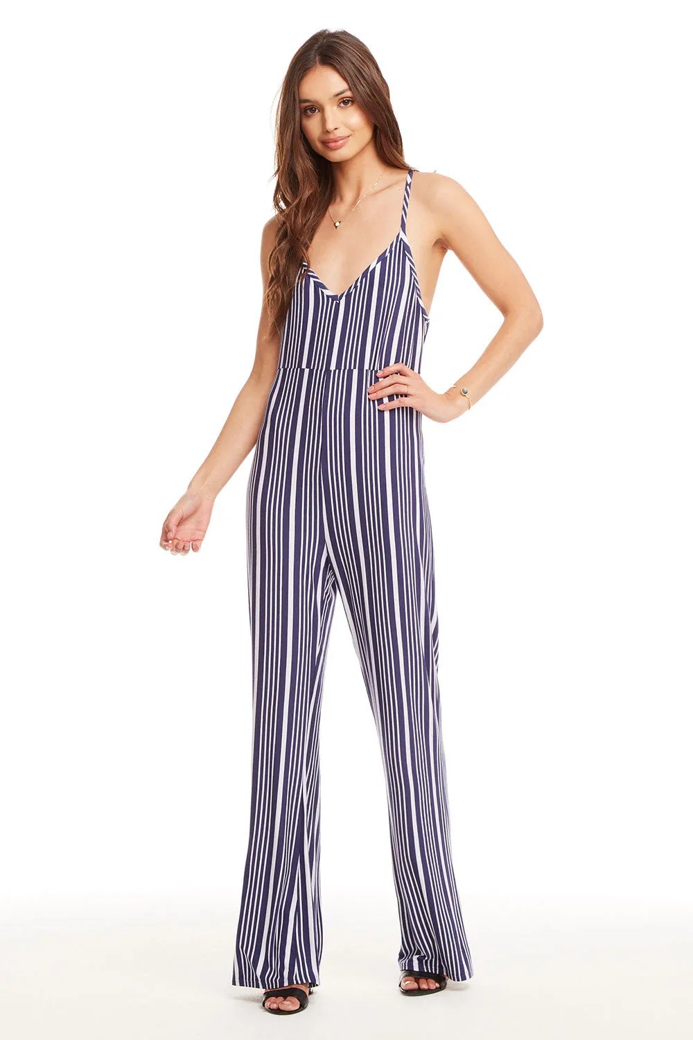 Cool Jersey Racer Back Jumpsuit sold by Chaser product image thumbnail 2