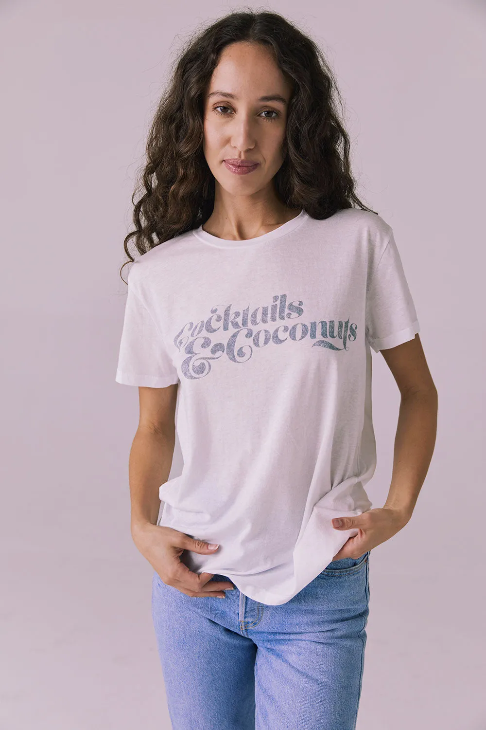 Cocktails & Coconuts Tee sold by Chaser