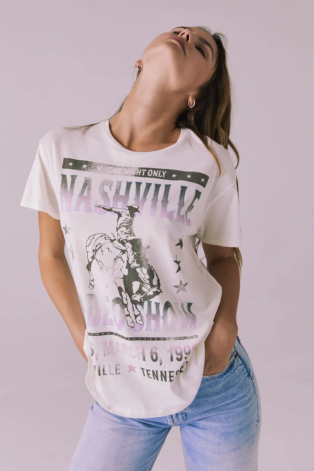 Nashville Rodeo Tee sold by Chaser product image thumbnail 2