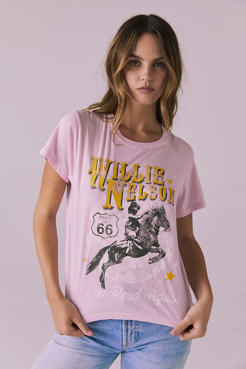 Willie Nelson Retro Logo Tee sold by Chaser product image thumbnail 3