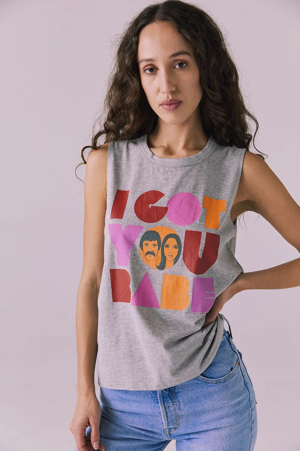 Sonny And Cher I Got You Babe Tank sold by Chaser
