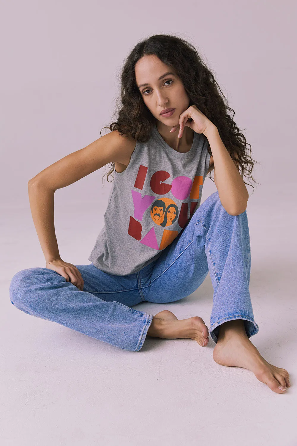 Sonny And Cher I Got You Babe Tank sold by Chaser product image thumbnail 5