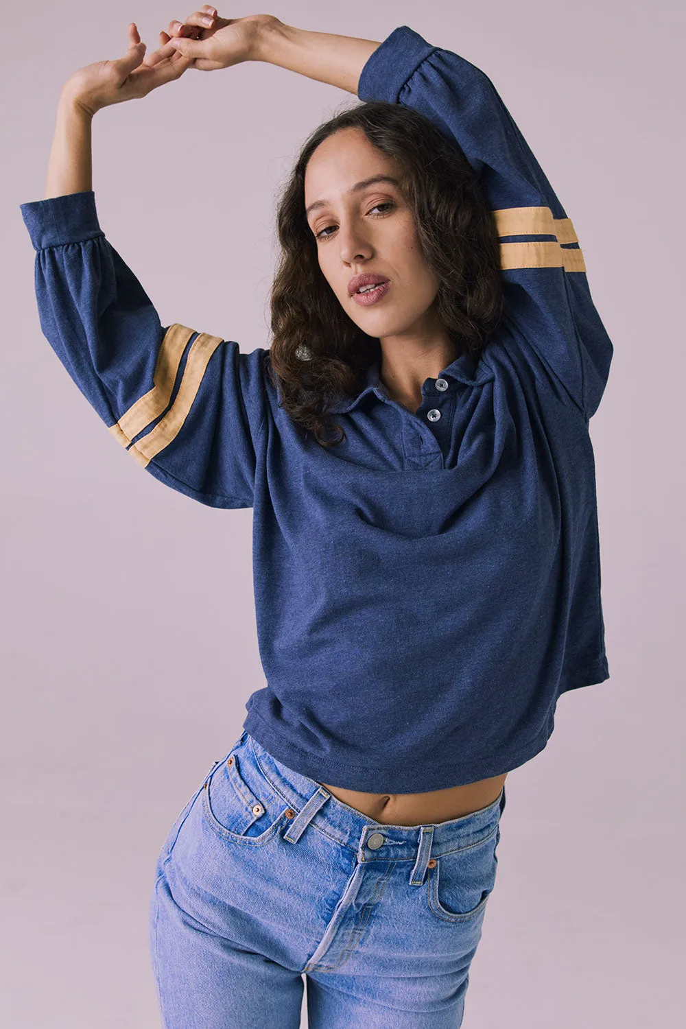 Bentley Honest Indigo Pullover sold by Chaser product image thumbnail 3