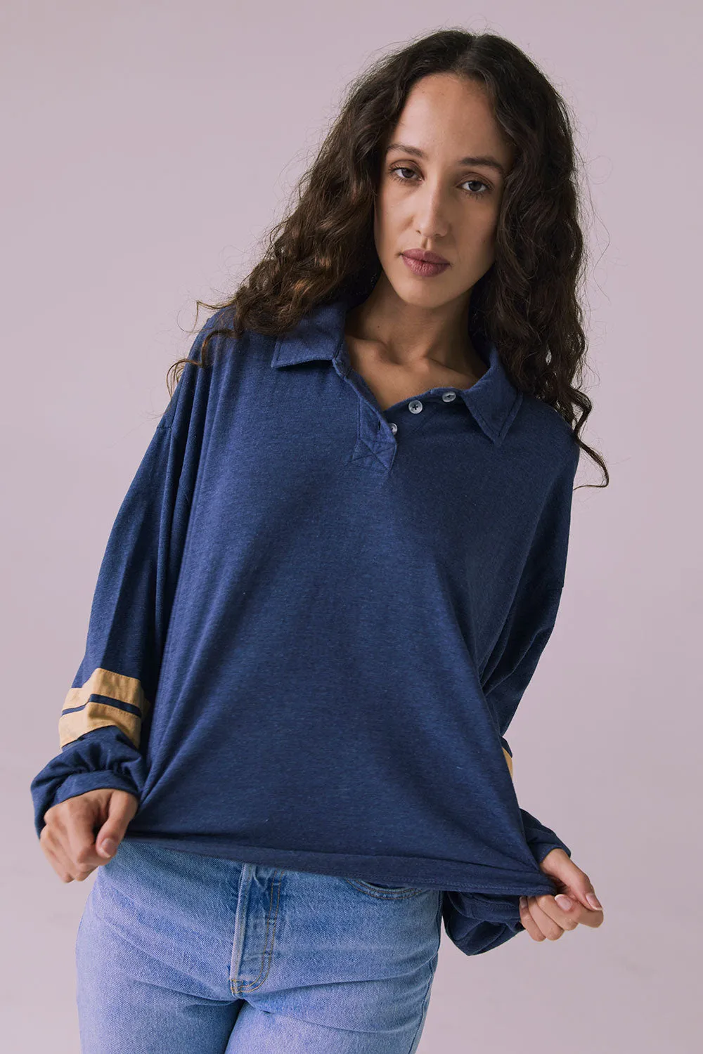 Bentley Honest Indigo Pullover sold by Chaser product image thumbnail 2