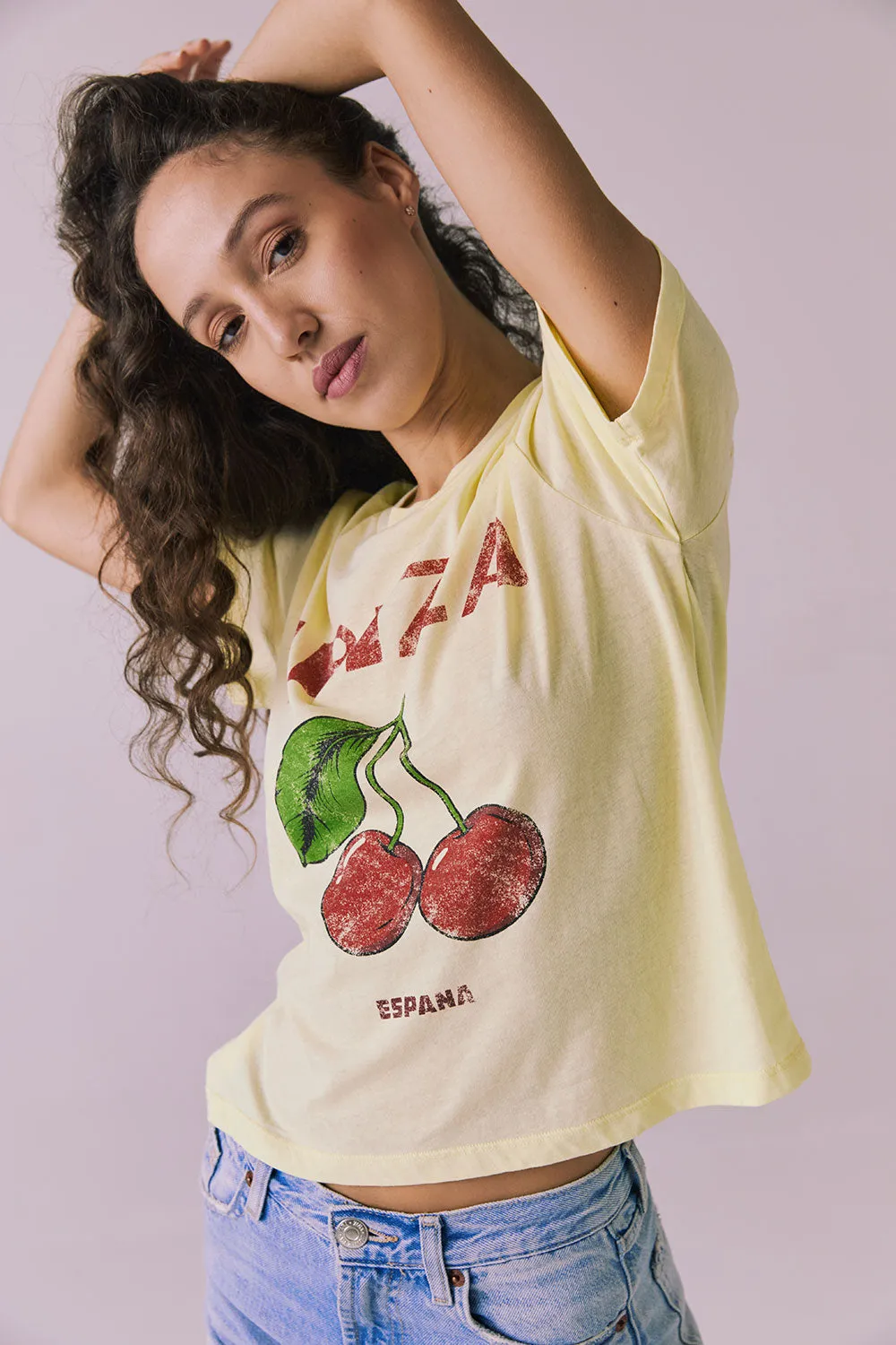 Ibiza Cherry Tee sold by Chaser product image thumbnail 2