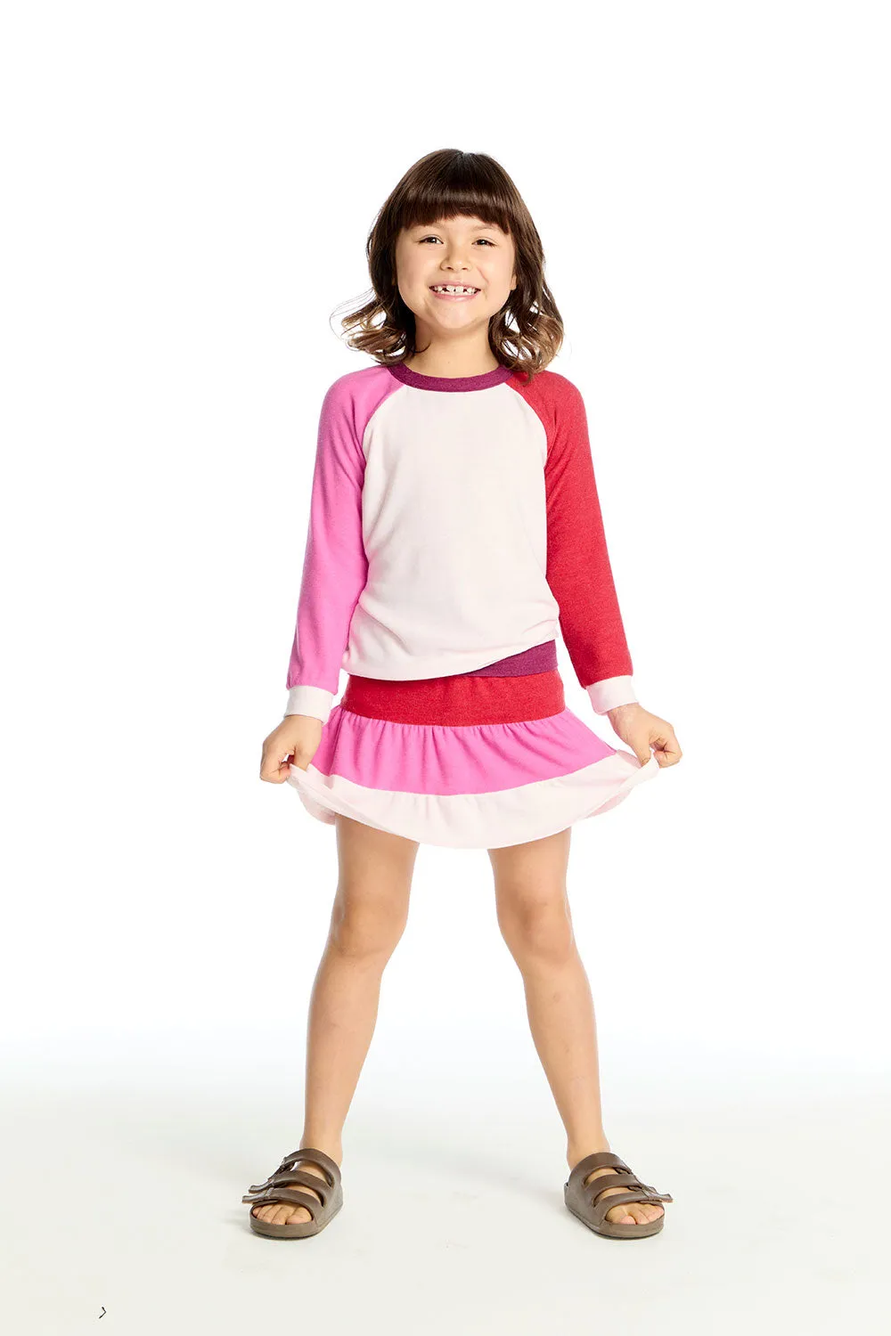 Basic Pinky Colorblock Pullover sold by Chaser product image thumbnail 4