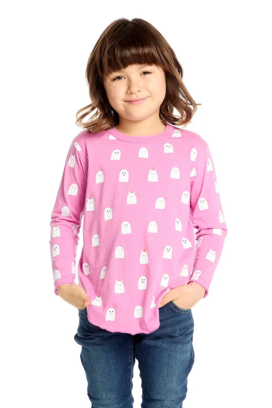Unicorn Ghosts Long Sleeve sold by Chaser