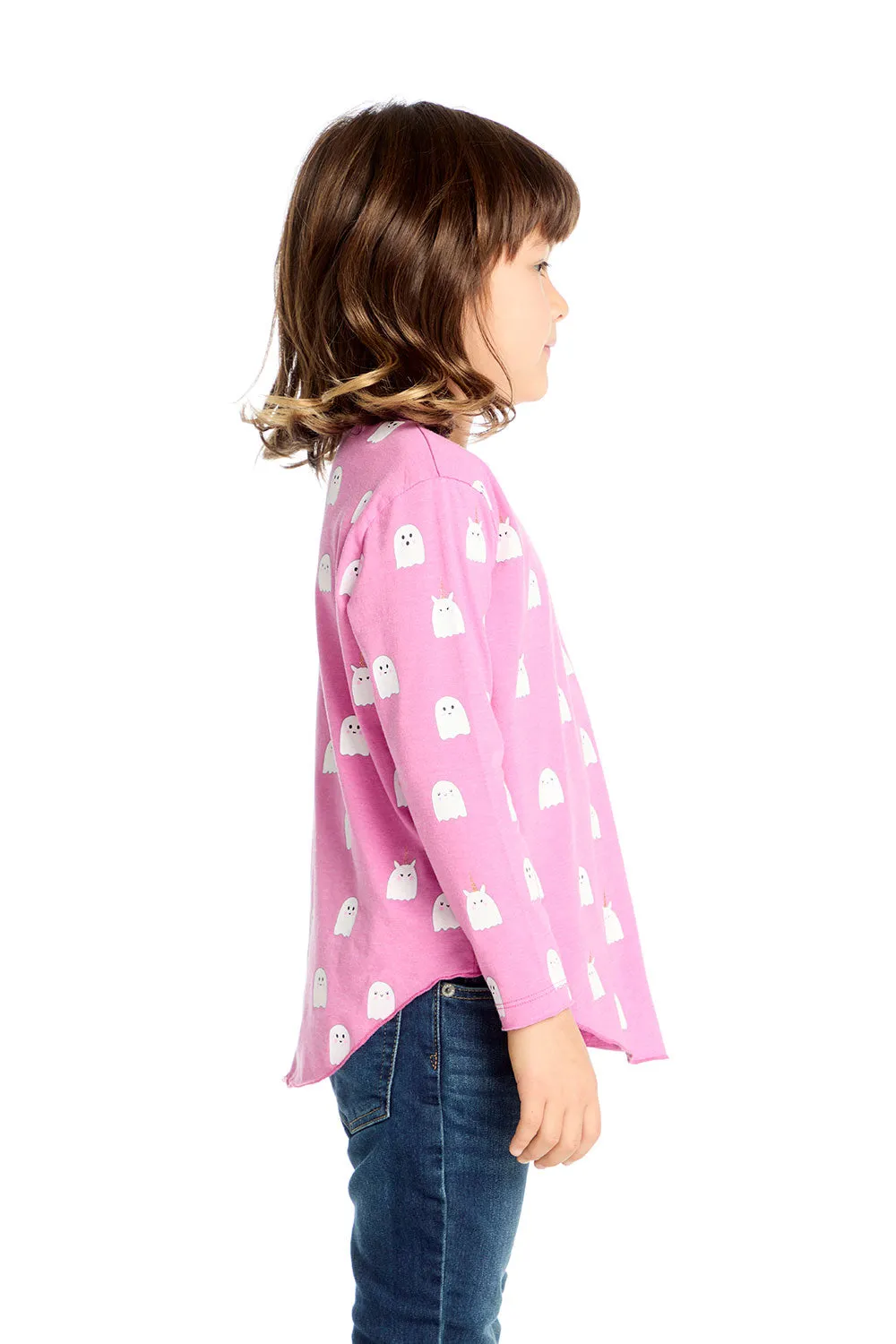 Unicorn Ghosts Long Sleeve sold by Chaser product image thumbnail 2