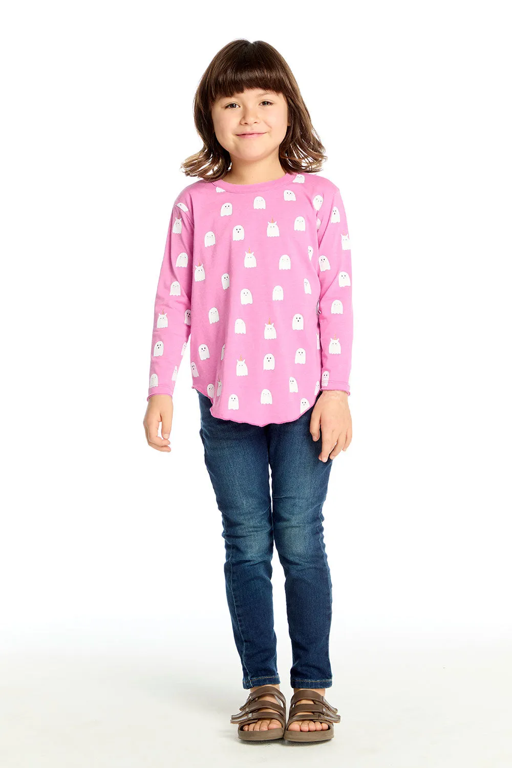 Unicorn Ghosts Long Sleeve sold by Chaser product image thumbnail 4