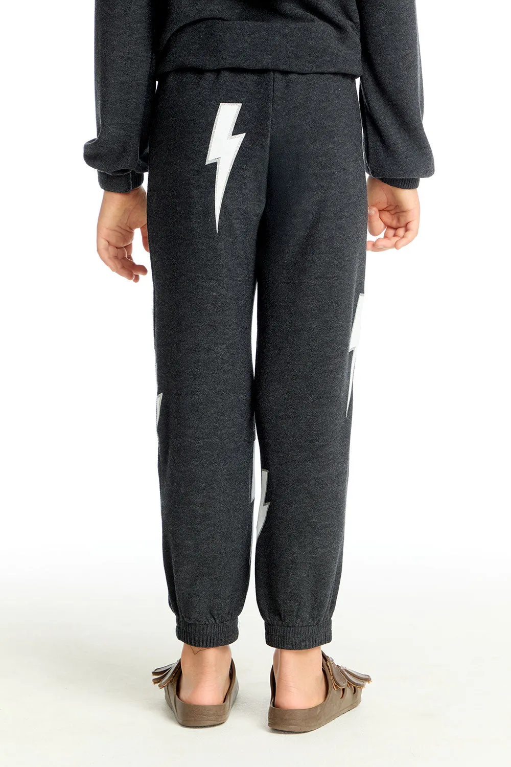 Glitter Bolts Pants sold by Chaser product image thumbnail 3