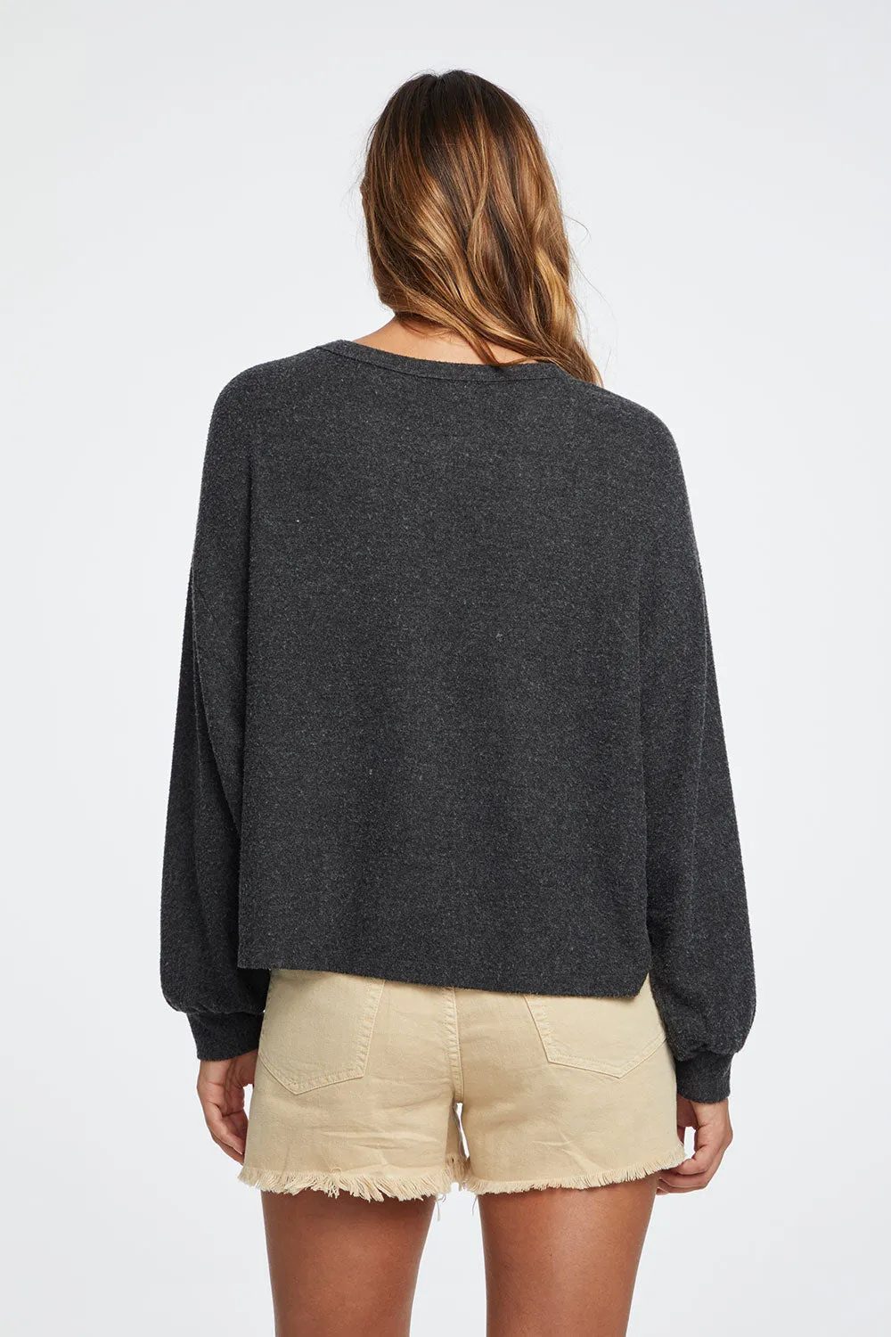 Lesh Long Sleeve Tee - Black Onyx sold by Chaser product image thumbnail 3