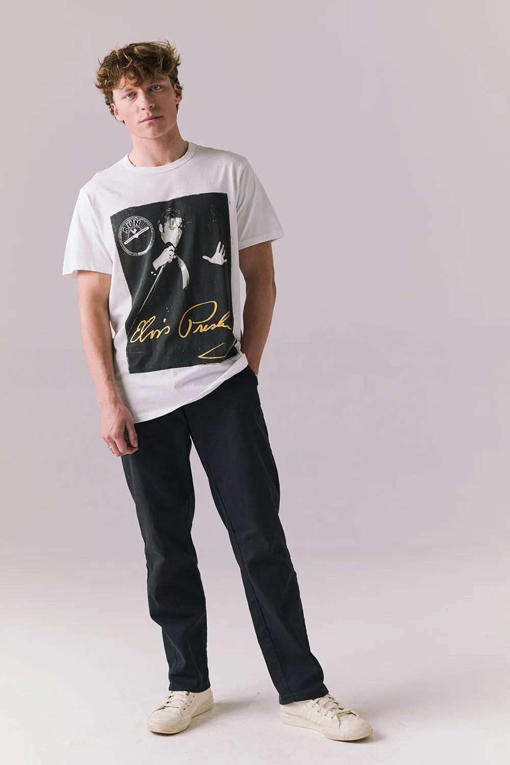 Sun Records Sun Elvis Live Portrait Tee sold by Chaser