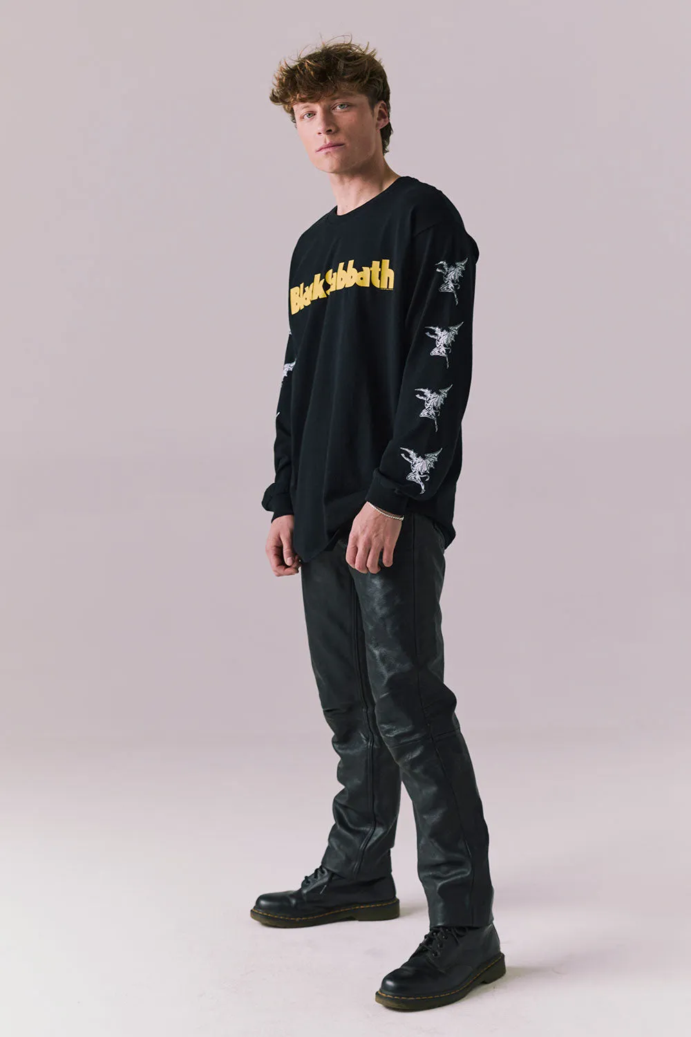 Black Sabbath Flying Angels Long Sleeve sold by Chaser product image thumbnail 2