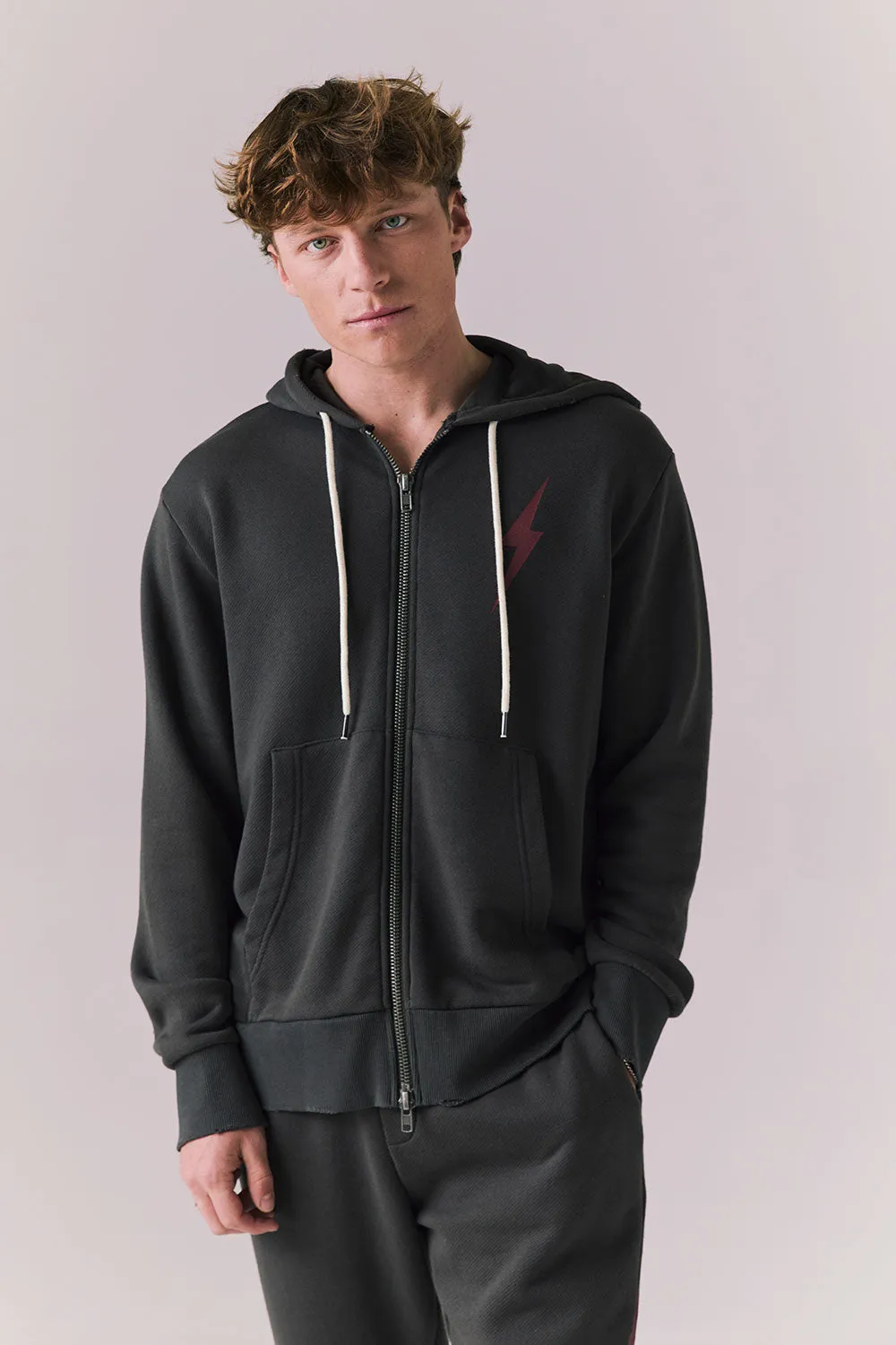 Bolt Black Hoodie sold by Chaser product image thumbnail 3