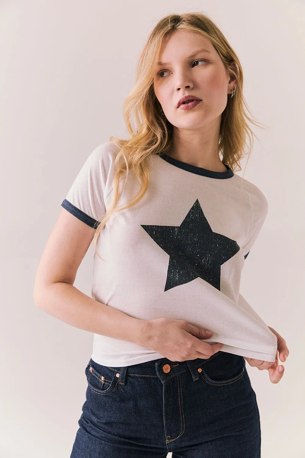 Classic Star Tee sold by Chaser product image thumbnail 5