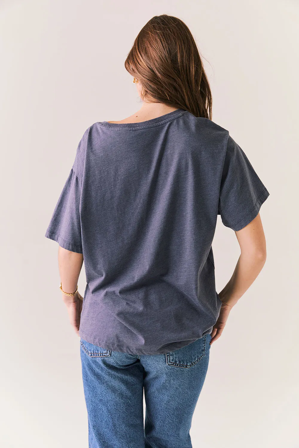 Willie Nelson Lady Luck Tee – Avalon Blue Vintage Country Shirt sold by Chaser product image thumbnail 4