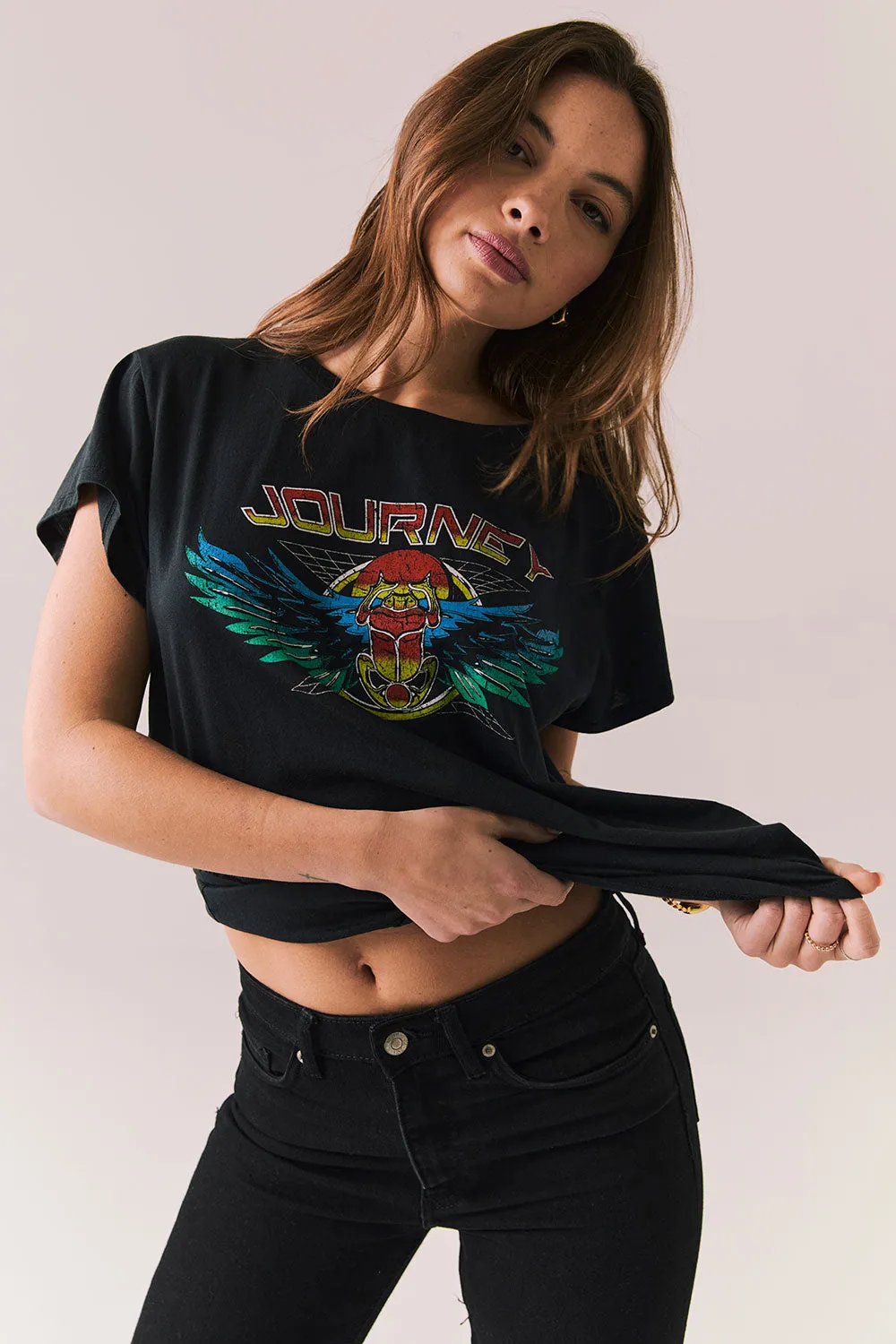 Journey Tape Deck Tee sold by Chaser product image thumbnail 4