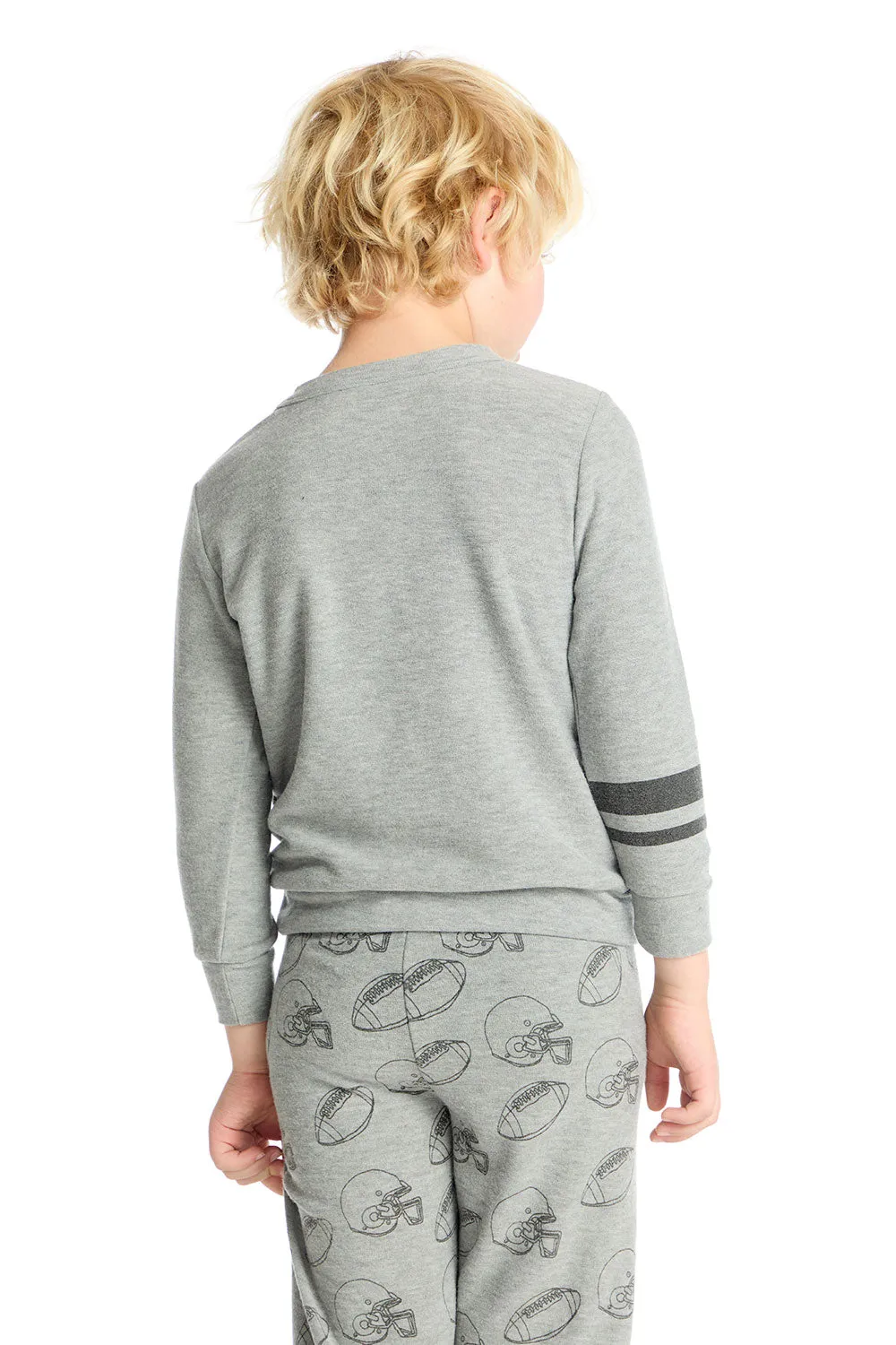 Football Is Life Pullover sold by Chaser product image thumbnail 3