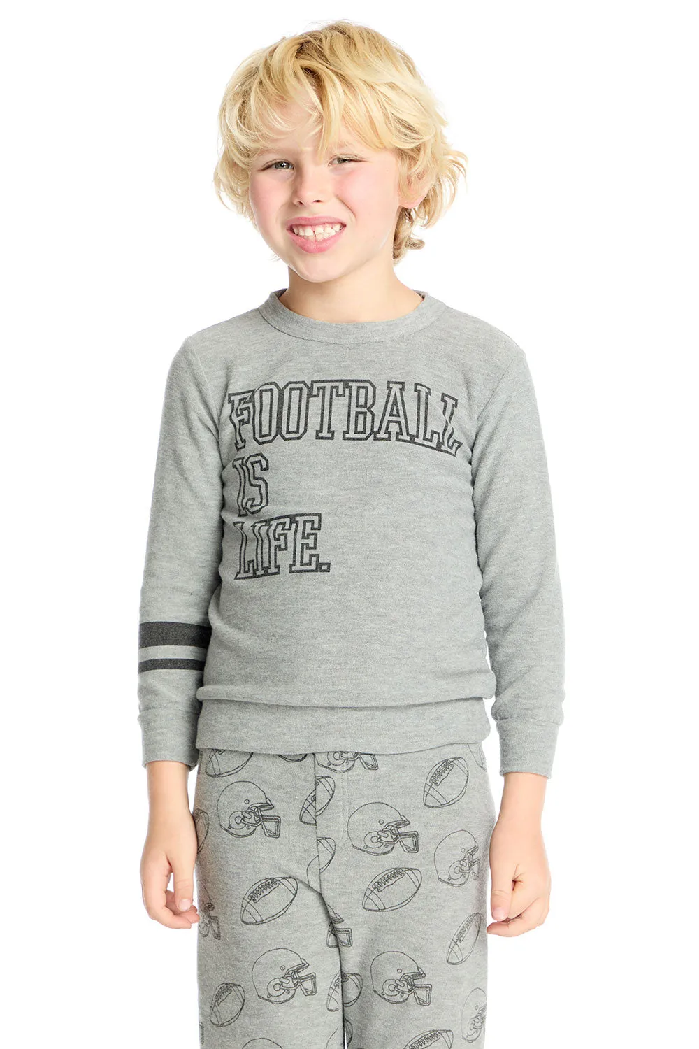 Football Is Life Pullover sold by Chaser