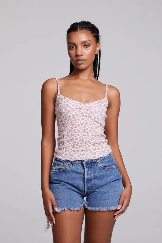 Mercato Ditsy Rose Floral Tank Top sold by Chaser