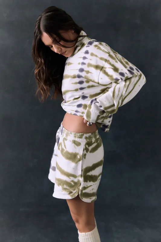 Taylor Autumn Tye Die Shorts sold by Chaser