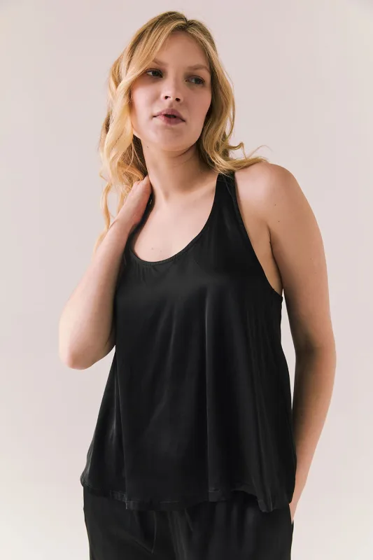 Rory True Black Tank Top sold by Chaser