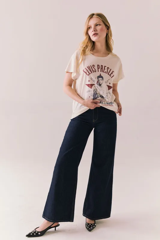 Sun Records That’s All Right Tee – Vintage Elvis Tee in White sold by Chaser