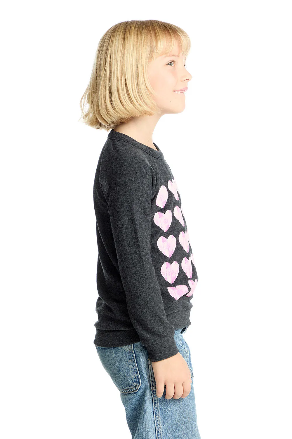 The Beatles Love Hearts Long Sleeve sold by Chaser product image thumbnail 2