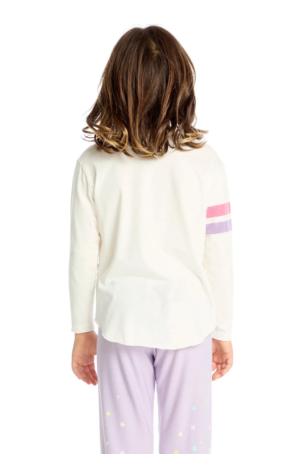 Colorful Happiness Girls Long Sleeve sold by Chaser product image thumbnail 3