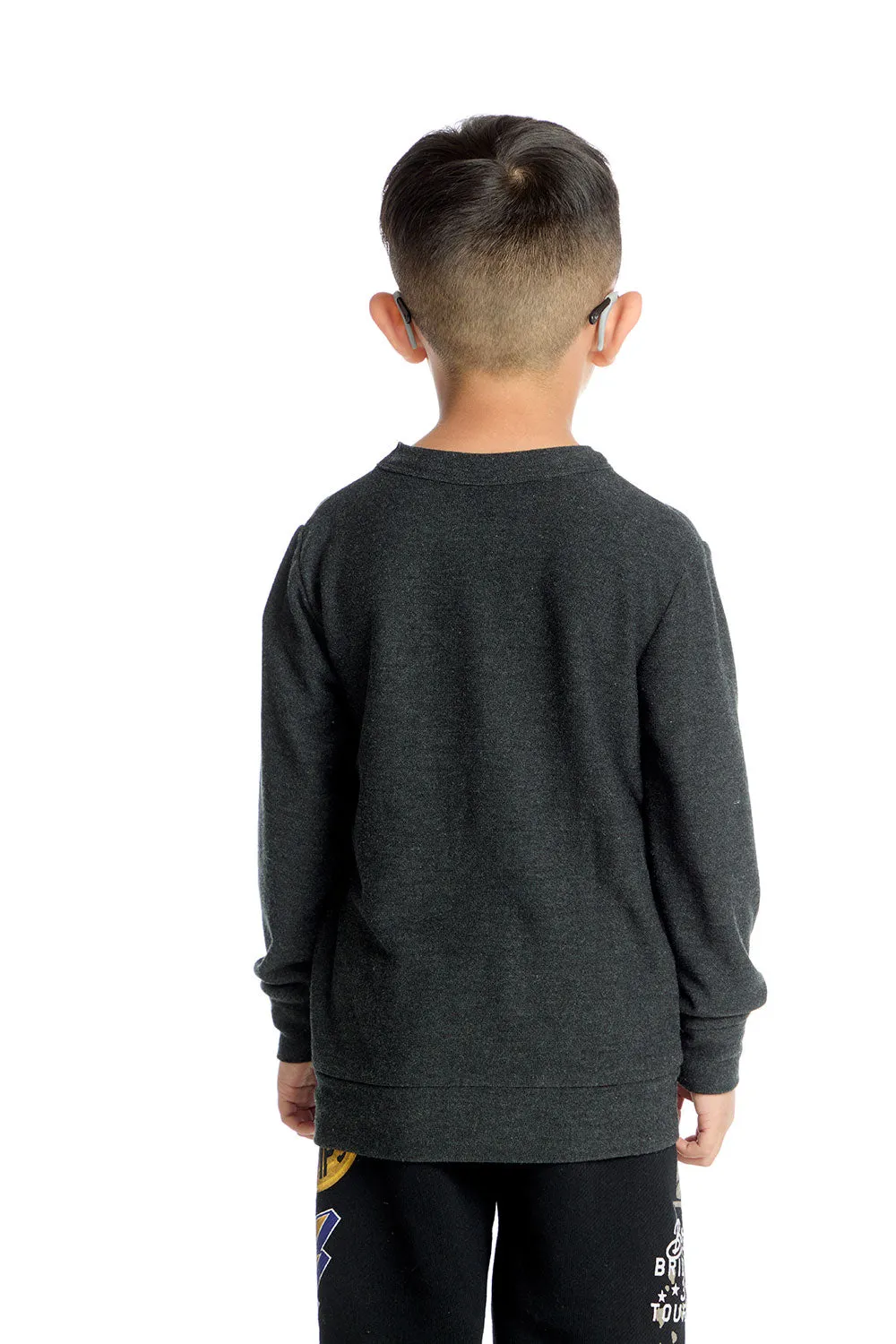 Rolling Stones Checkered Tongue Logo Long Sleeve sold by Chaser product image thumbnail 3