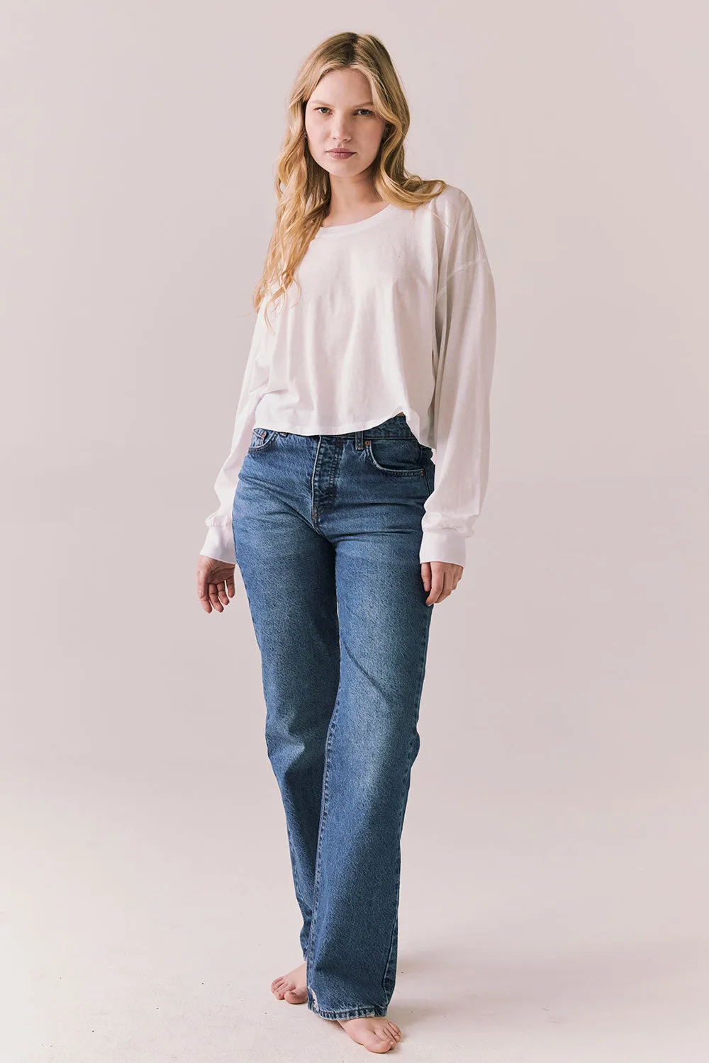 Hartt Long Sleeve – Essential Layer in White sold by Chaser product image thumbnail 4