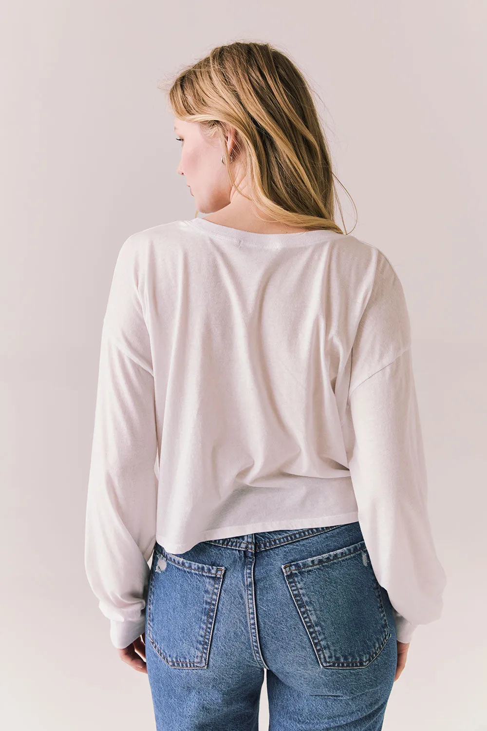 Hartt Long Sleeve – Essential Layer in White sold by Chaser product image thumbnail 3