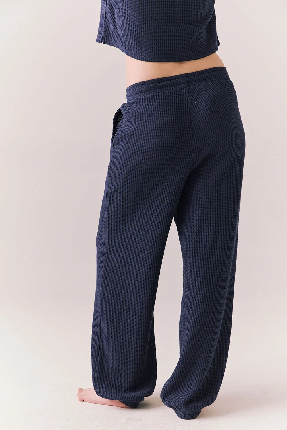 Billyy Joggers – Fleece Pants in Midnight Blue sold by Chaser product image thumbnail 3