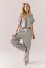 Billyy Joggers – Heather Grey Fleece Lounge Pants sold by Chaser