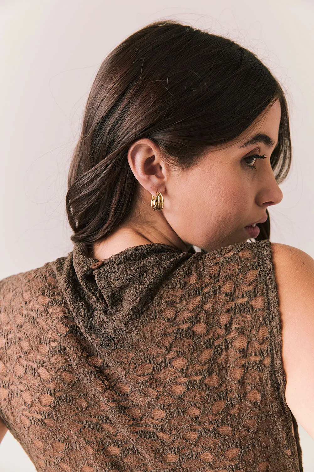 Haileyy Espresso Tank Top sold by Chaser product image thumbnail 4