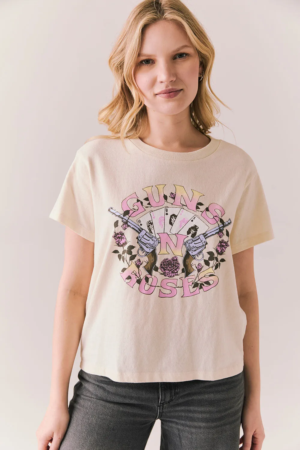 Guns n' Roses Band Cards Tee sold by Chaser product image thumbnail 2