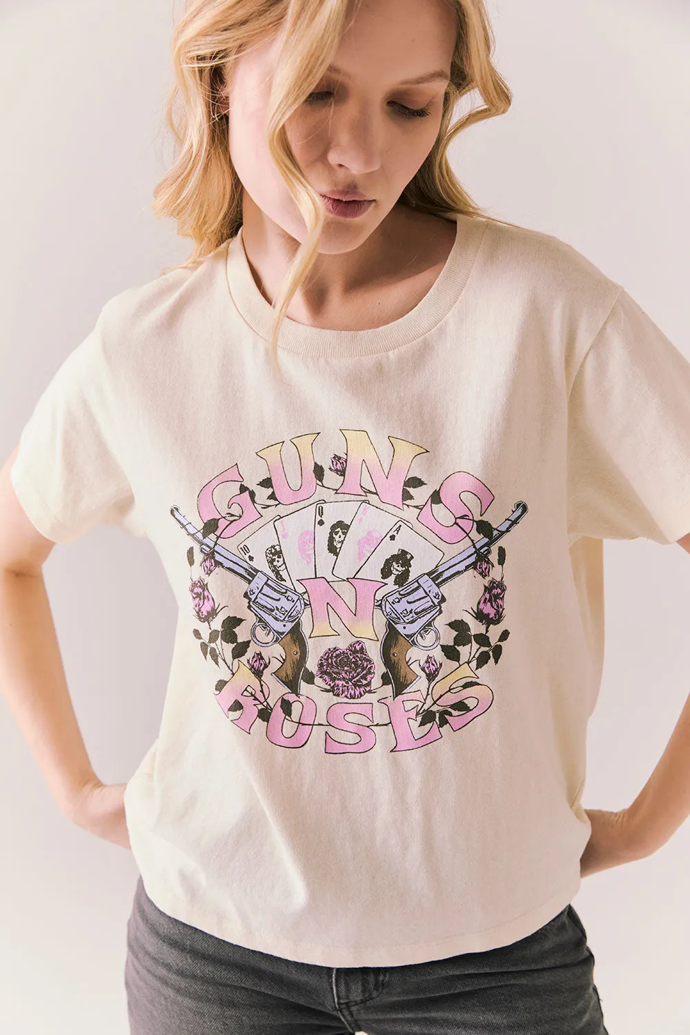 Guns n' Roses Band Cards Tee sold by Chaser product image thumbnail 4