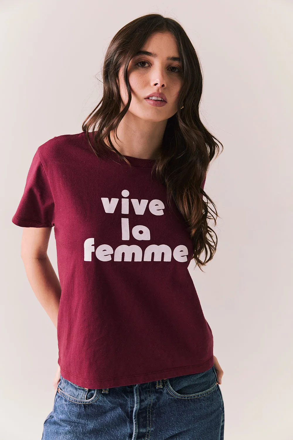 Viva La Femme Tee sold by Chaser product image thumbnail 2