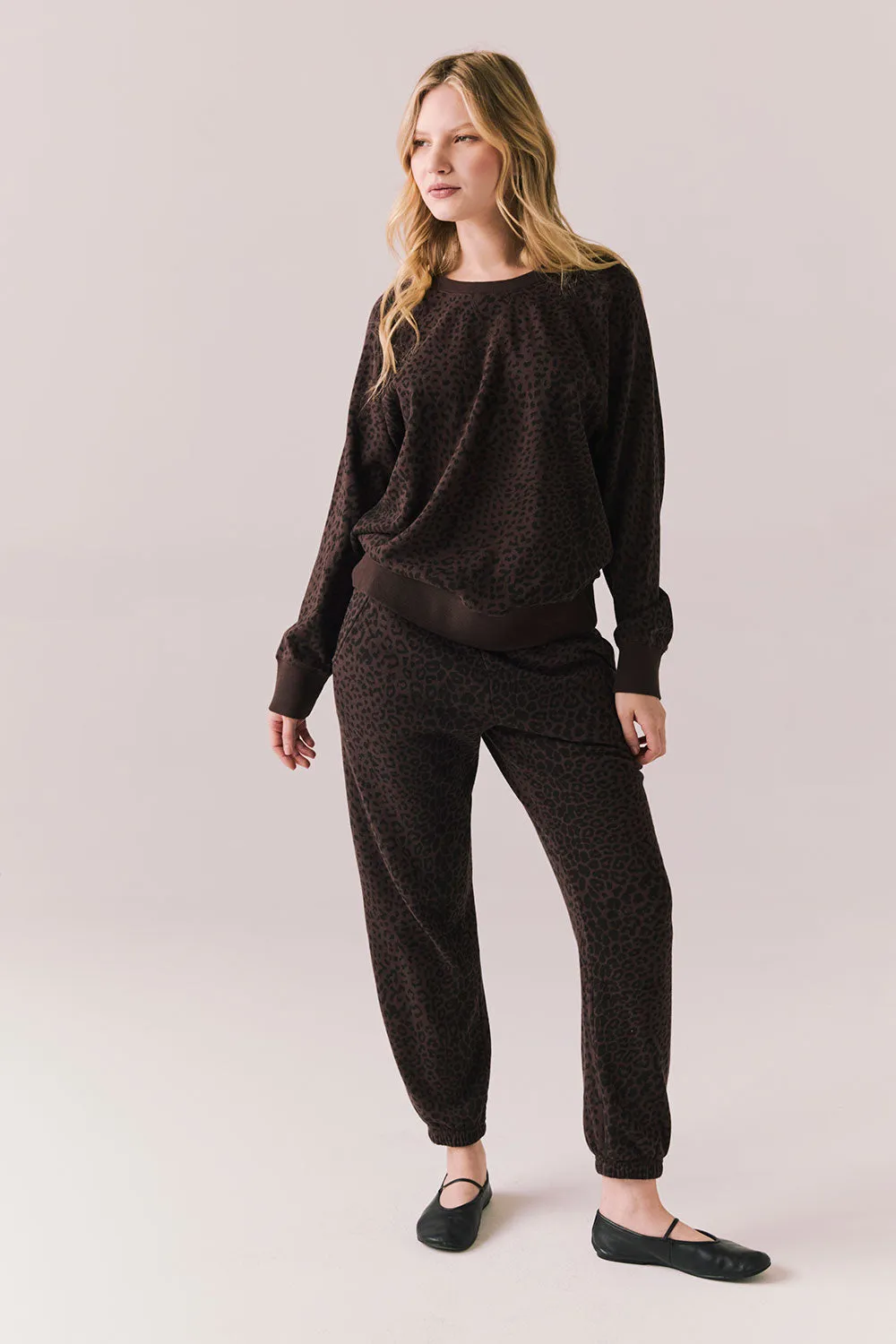 Valentine Leopard Pullover sold by Chaser product image thumbnail 4